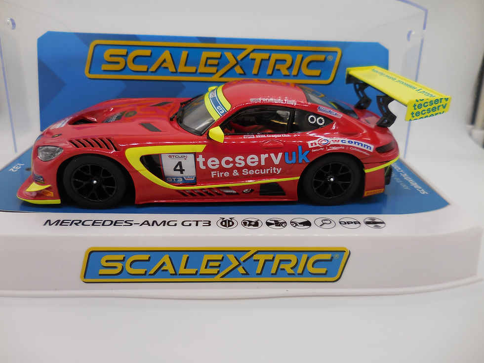 Thumbnail: Scalextric Mercedes AMG GT3 - GT Cup 2022 - Grahame Tilley 1:32 Slot Car C4332
