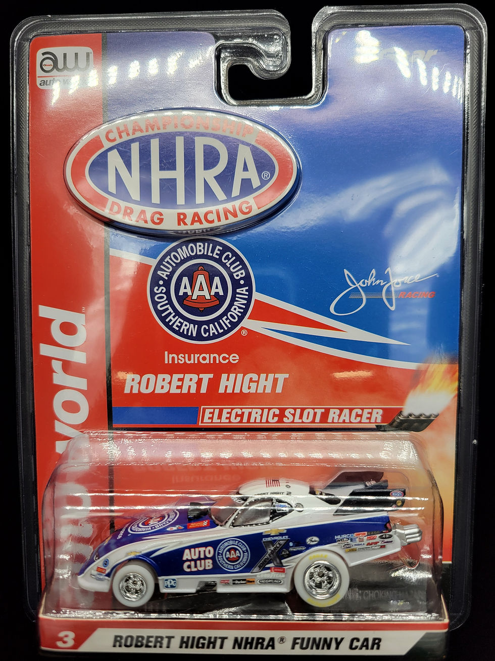 Thumbnail: Auto World I Wheels NHRA 4 Car Release 23 Funny Cars SC347