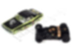 Thumbnail: Auto World14' Rat Fink & FURRY-OUS Underground Racing Slot Car Set SRS347