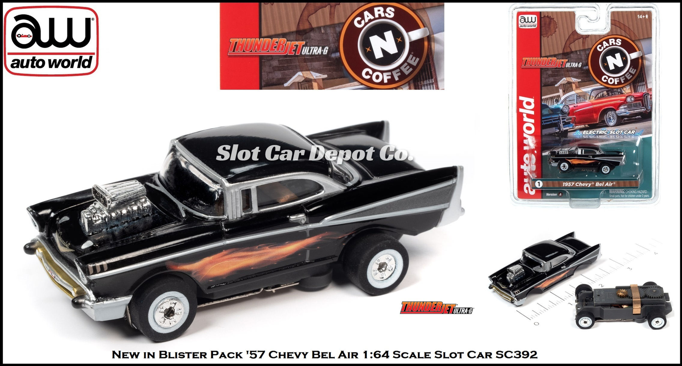 Auto World '57 Chevy Bel Air SC392