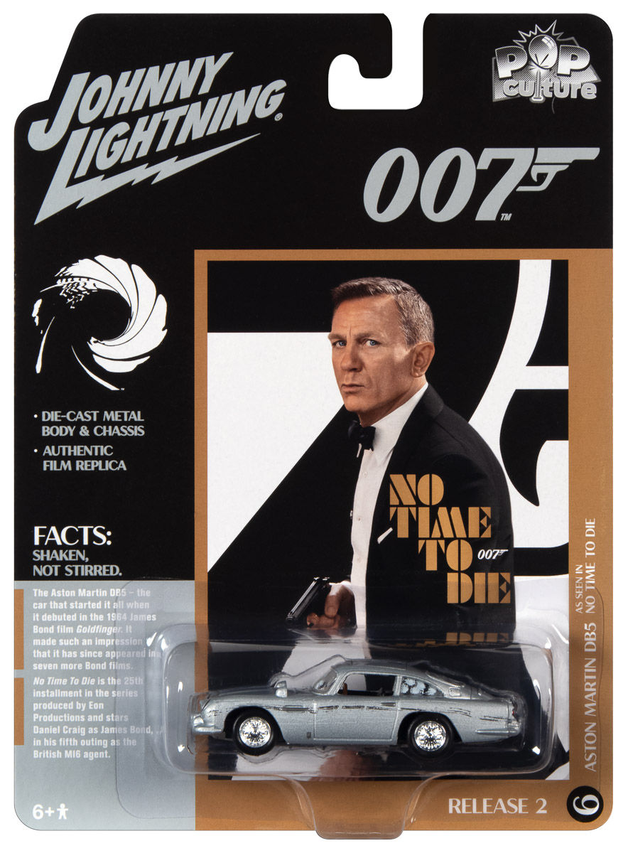 Thumbnail: Johnny Lightning James Bond (007) Aston Martin DB5 1:64th Diecast Car JLPC004