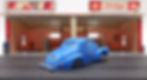 Thumbnail: MoDEL MoToRING 41 Willys Gasser Blue HO Slot Car Body fits Aurora