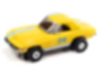 Thumbnail: Auto World Double 8 Mustang vs Corvette 14.5' HO Slot Car Race Track Set SRS341