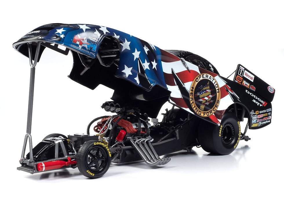 Thumbnail: DENTED BOX: Dodge Charger SRT Hellcat NHRA Funny Car Matt Hagan Limited Edition
