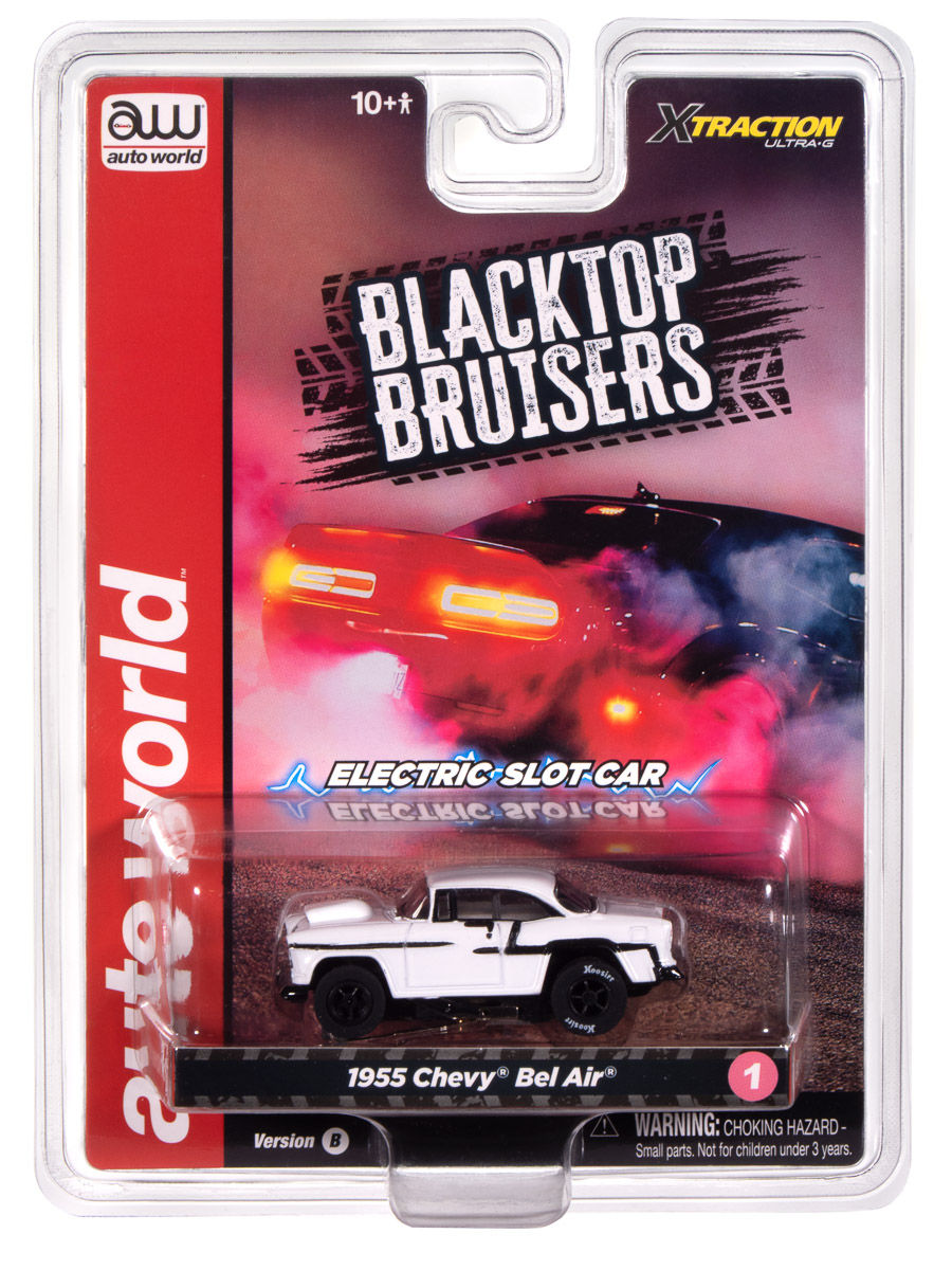 Thumbnail: Auto World '55 Chevy Bel Air Xtraction Release Called Blacktop Bruisers SC417