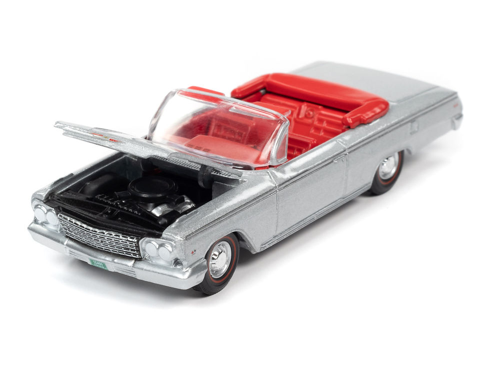 Thumbnail: Auto World New Premium '62 Chevy Impala SS 409 1:64th Scale Diecast Cars AW64262
