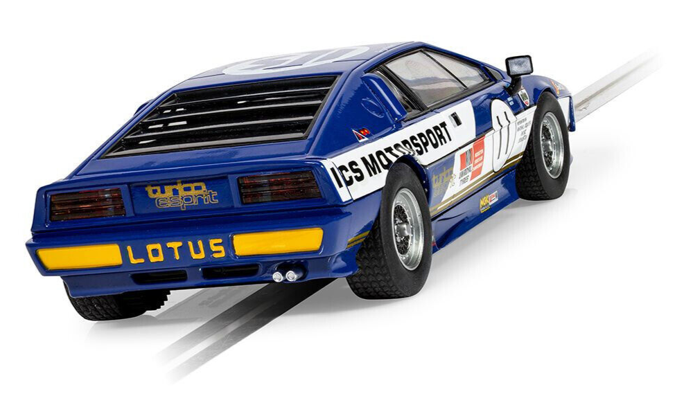 Thumbnail: Scalextric "ICS Motor" Lotus Esprit S1 DPR With Tail Lights 1:32 Slot Car C4352