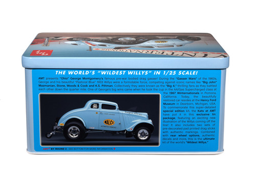MPC 1:25 Scale 1933 Willys Gasser Ohio George with Collectors Tin