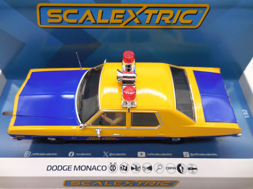 Scalextric Dodge Monaco - New York State Police Edition 1:32 Slot