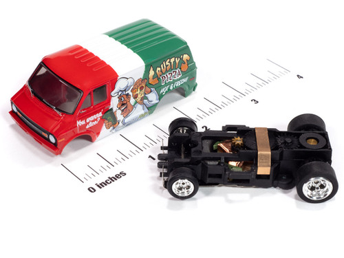 Auto World '73 Dodge Pizza Delivery Van 4 Gear Release On
