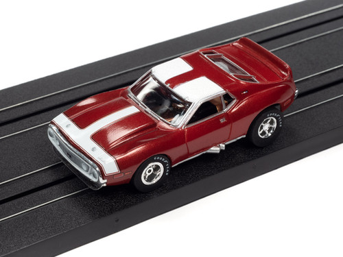 Auto World Xtraction Ultra G, 1971 AMC Javelin AMX, Scala HO, Slot #SC373/48, Nuovo