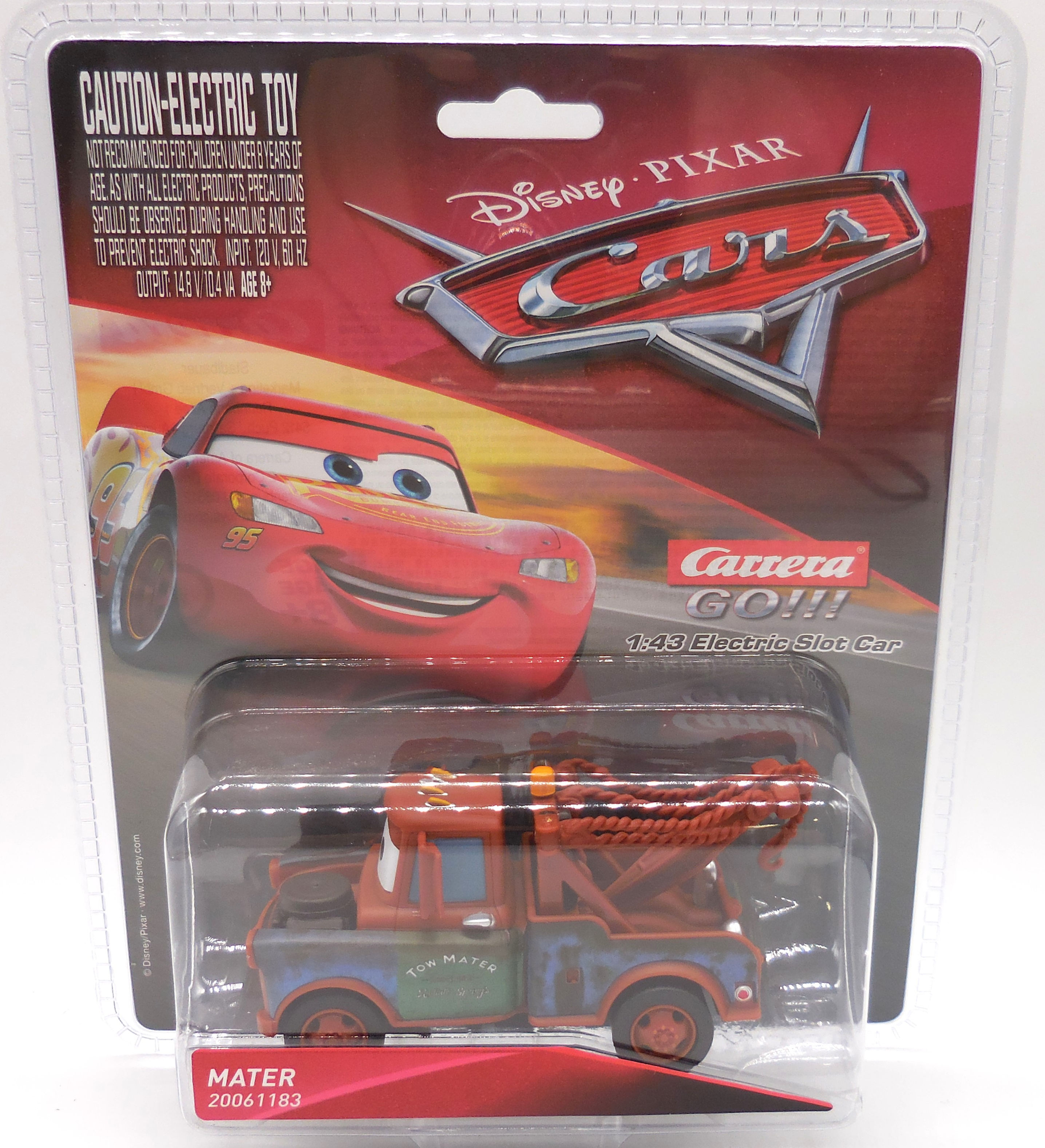 Carrera GO!!! Disney / Pixar Cars - Mater / Hook 1:43 Slot Car 61183
