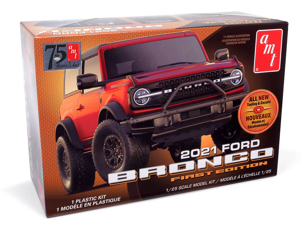 Thumbnail: 1:25 Scale Model Kit '21 Ford Bronco 1st Edition by AMT -Skill 2 AMT1343