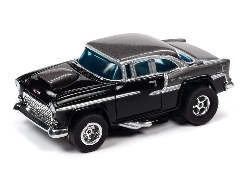 Thumbnail: Auto World California Cruising '56 Ford Pickup & '55 Chevy Bel Air