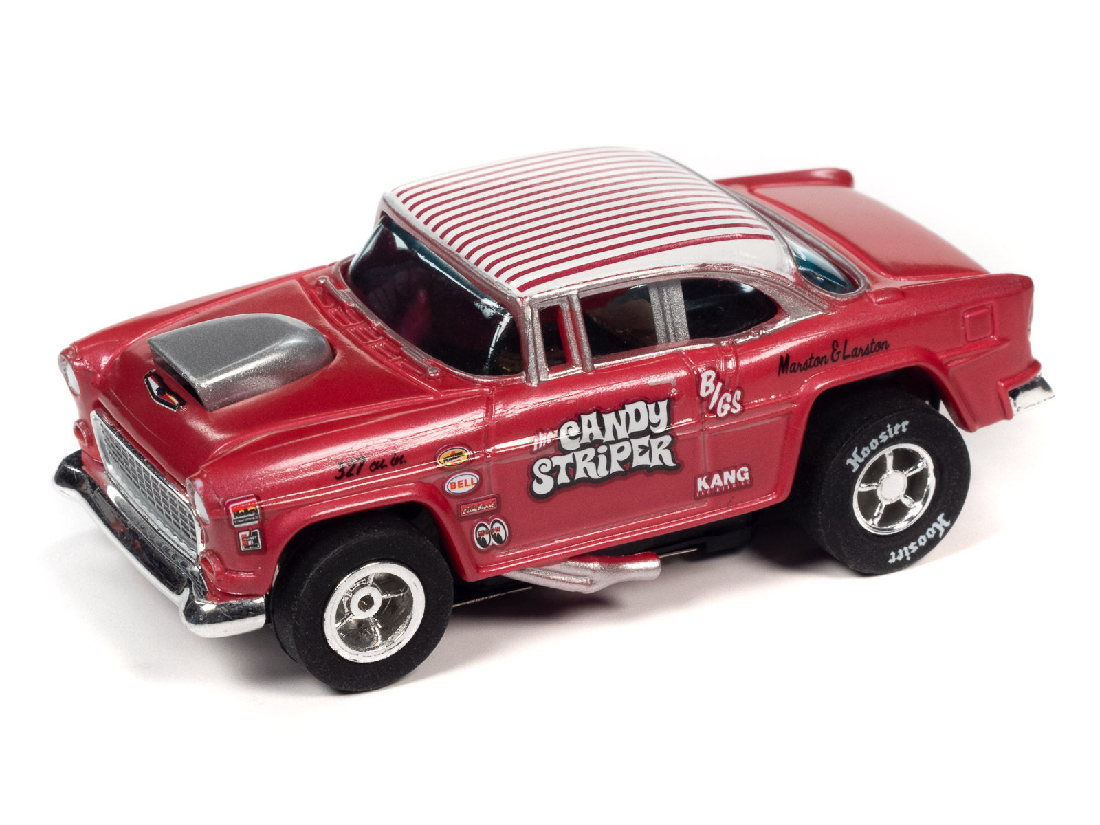 Auto World '55 Chevy Bel Air Gasser Candy Striper Tribute SC382