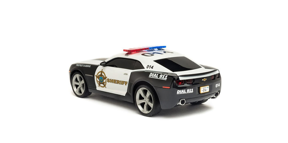 Thumbnail: Carrera Chevrolet Camaro Sheriff, Digital 1:32 w/Flashing Lights 30756