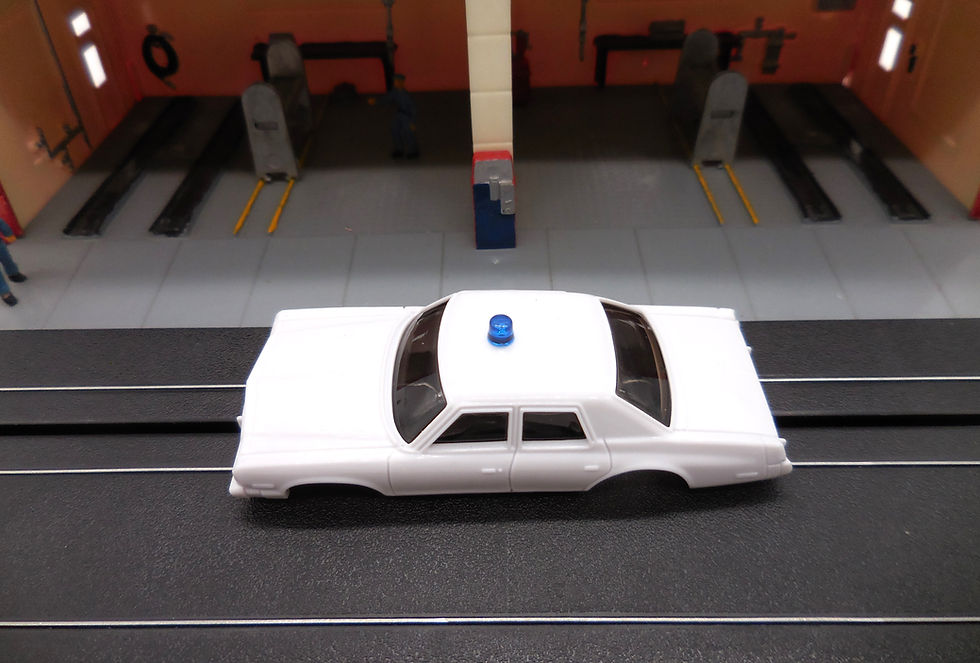 Thumbnail: Auto World '78 Police Plymouth Fury Unpainted Body Xtraction SC397P