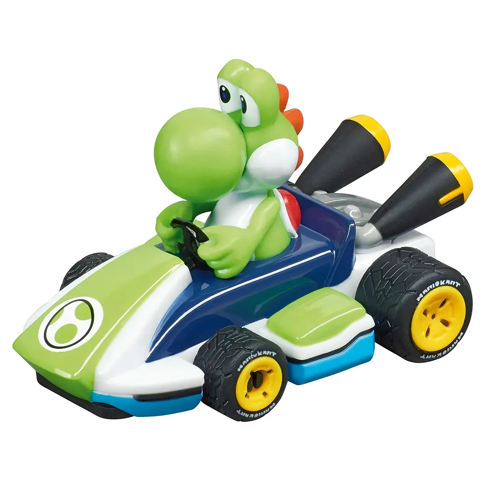 Thumbnail: Carrera First Mario Kart Mario vs. Yoshi 3 and up Beginner Slot Car Racing Set