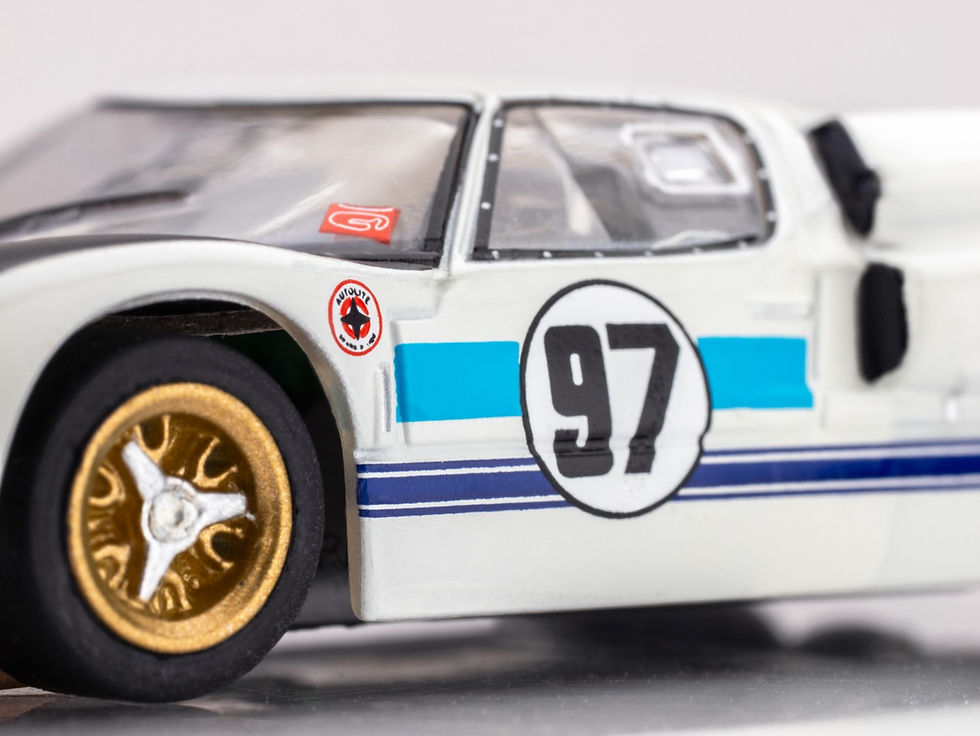 Thumbnail: AFX Ford GT40 Mark Il #97 Daytona HO Slot Car Mega G+ 22058