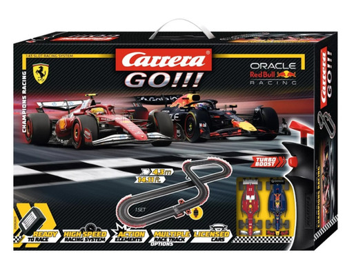 Carrera GO!!! Formula Racing　スロットカー Carrera Go!!!: Ferrari & Red Bull Formula 1 - Champion's Racing