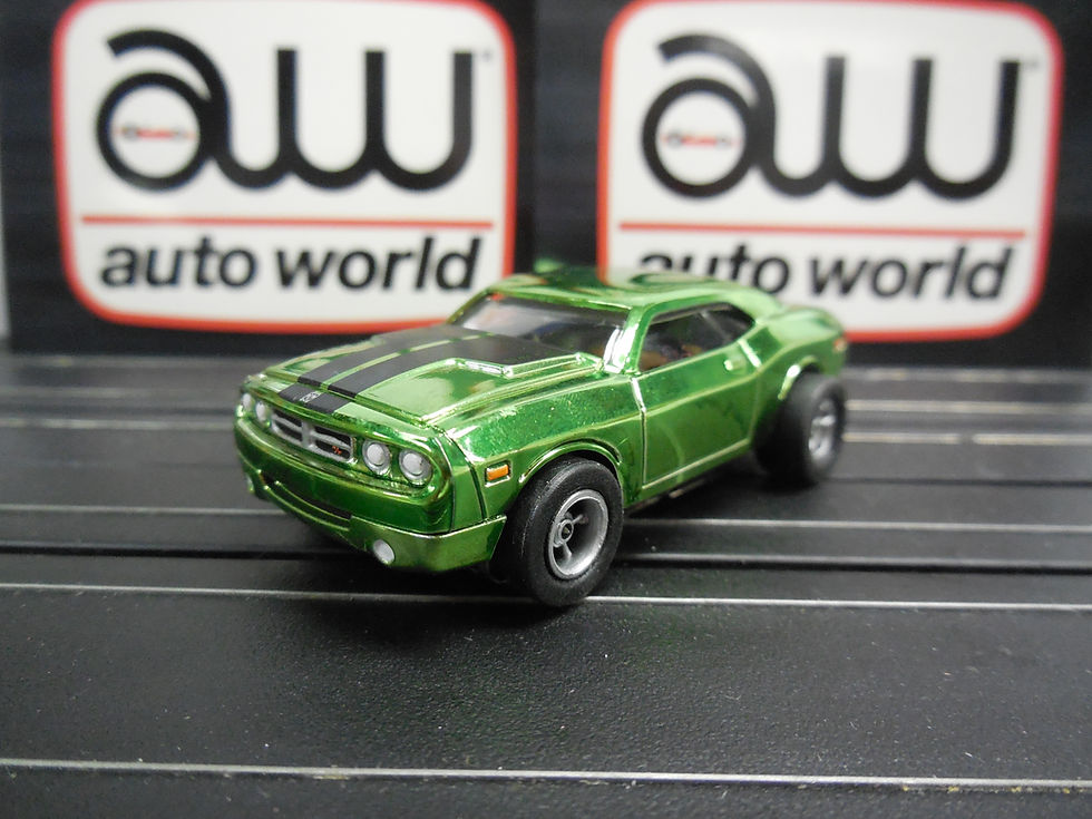 Thumbnail: Auto World Rare Set Cars Chrome Concept Challenger & Camaro