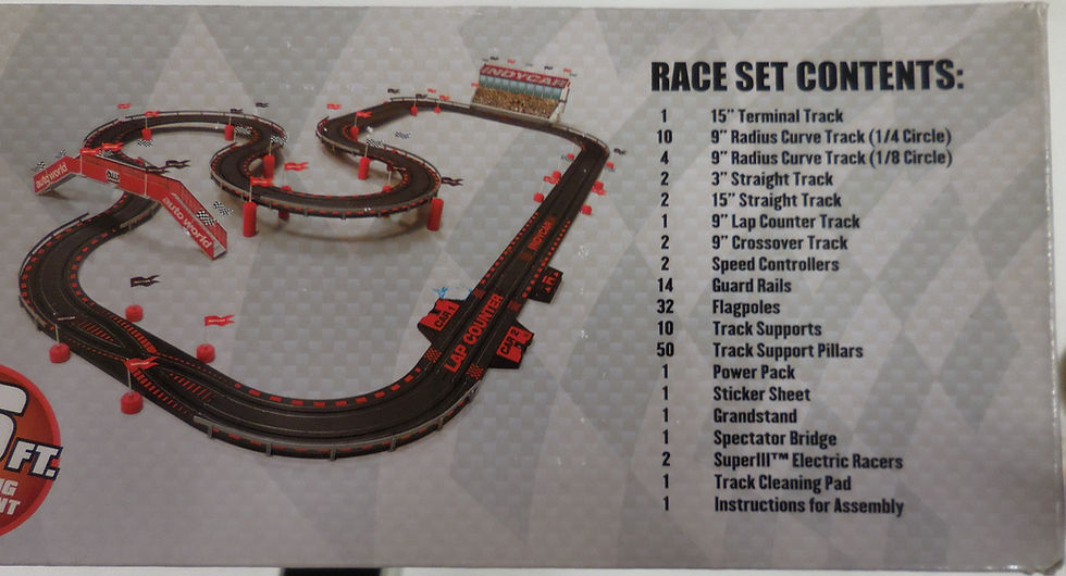 Thumbnail: Auto World Super lll Indy Car Road Course Set 16 Feet of Track SRS296