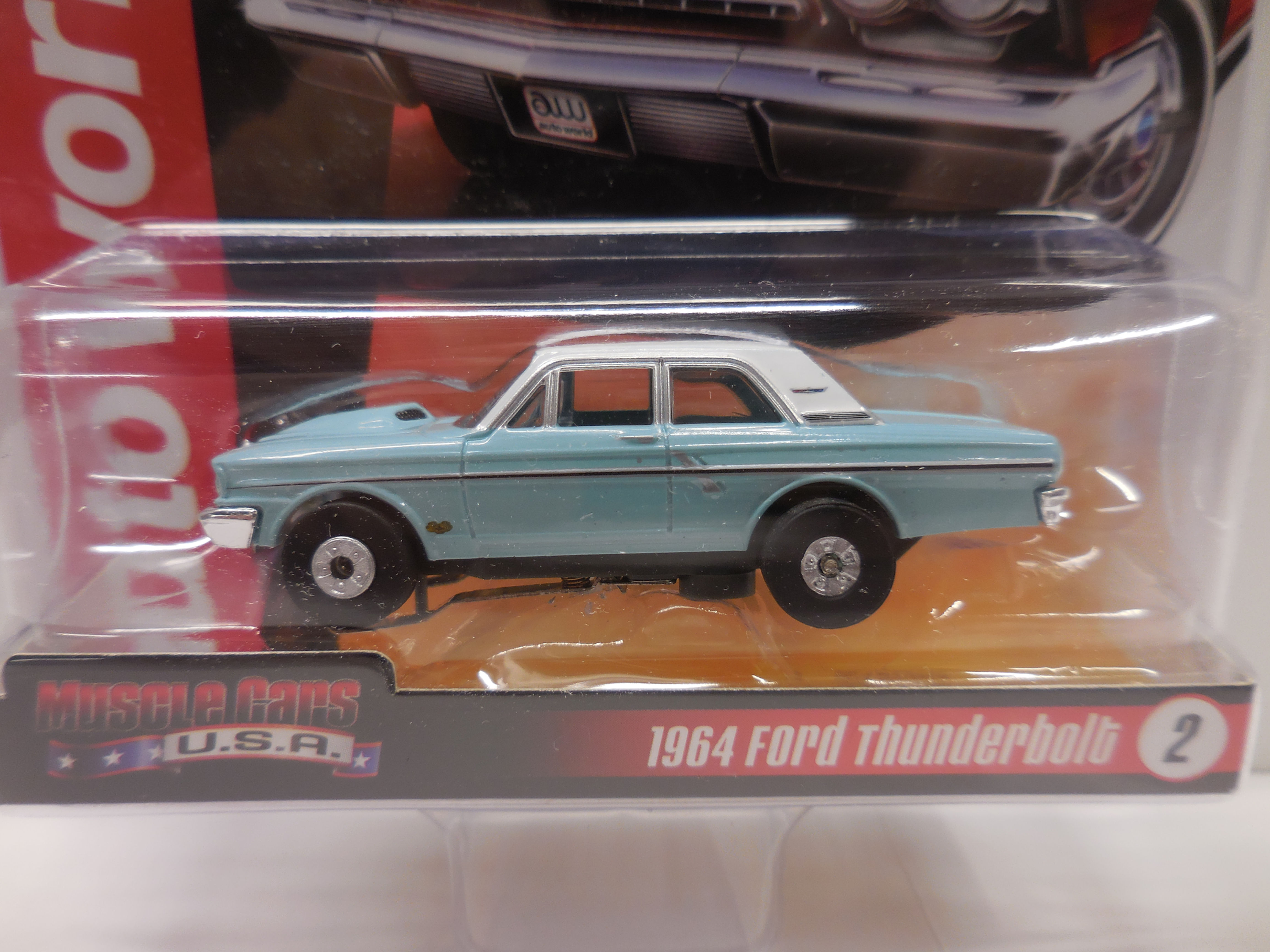 Auto World Muscle Car USA '64 Ford Thunderbolt Release 25 ThunderJet SC340