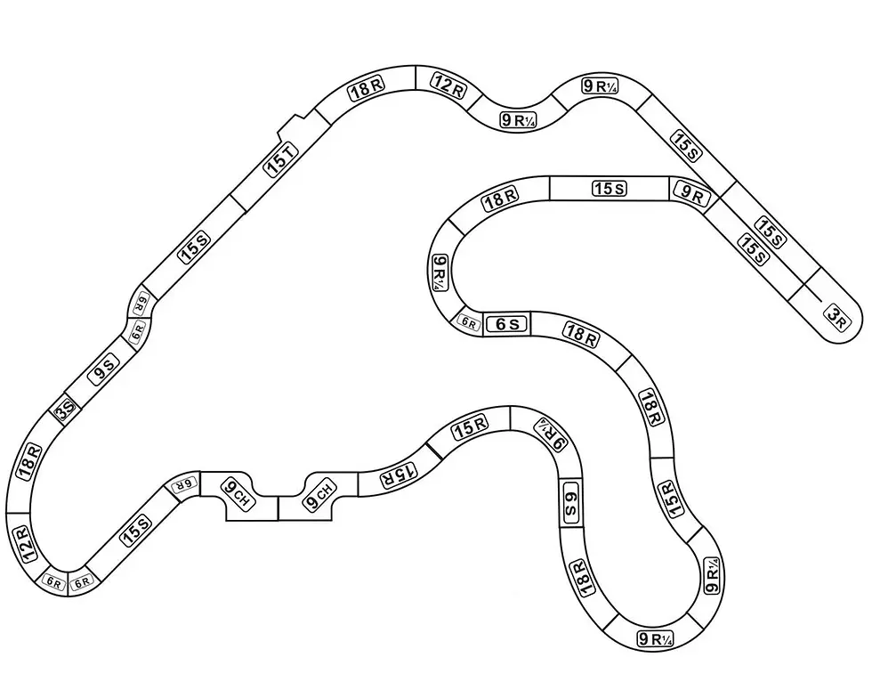 Thumbnail: AFX Ayrton Senna Lotus Limited Edition HO Slot Car Racing Set 22112