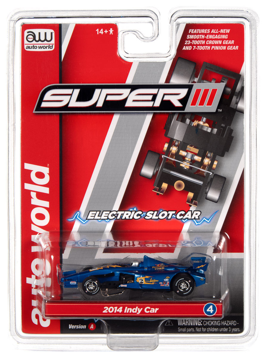 Thumbnail: Auto World Super III 2014 INDY CAR (JL Special Blue #2) SC383