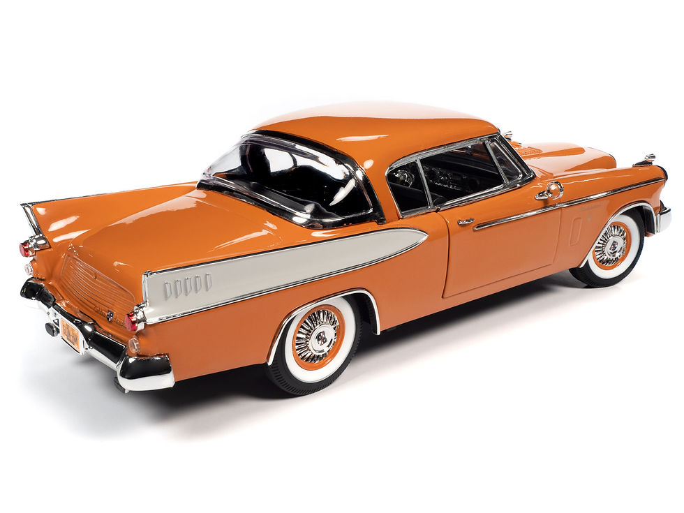 Thumbnail: Auto World Collectible '57 Studebaker Golden Hawk 1:18 Scale Diecast Car AW270