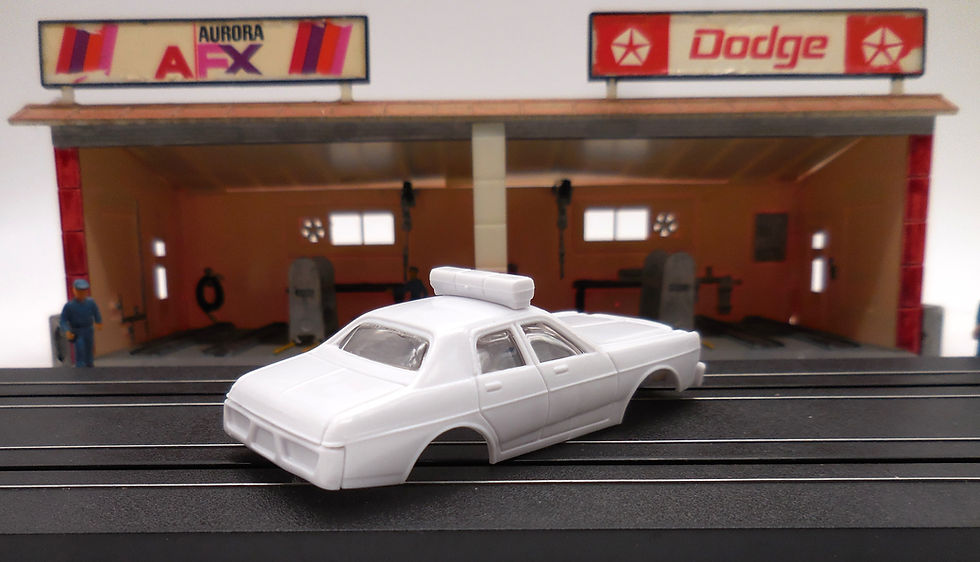 Thumbnail: Auto World '74 Dodge Monaco Police Unpainted Body Xtraction SC397P
