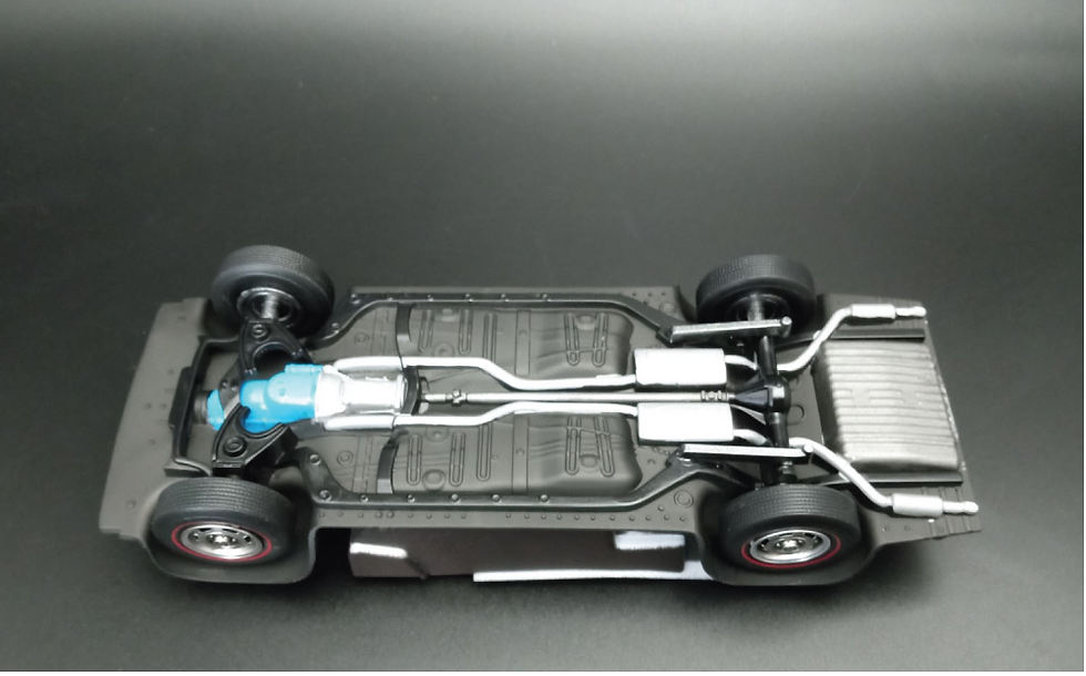 Thumbnail: 1/25 Scale Model Kit '68 Pontiac GTO Hardtop by AMT Skill 2 AMT1411