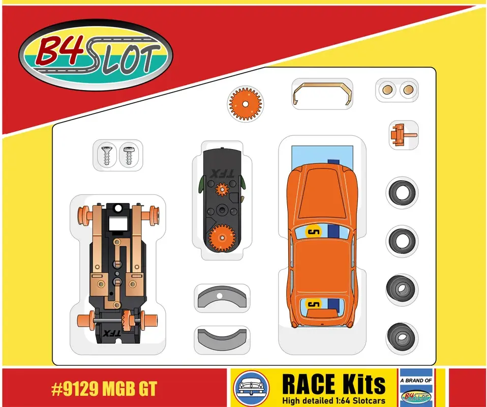 Bauer Pit Kit Opel Commodore Orange A 2800