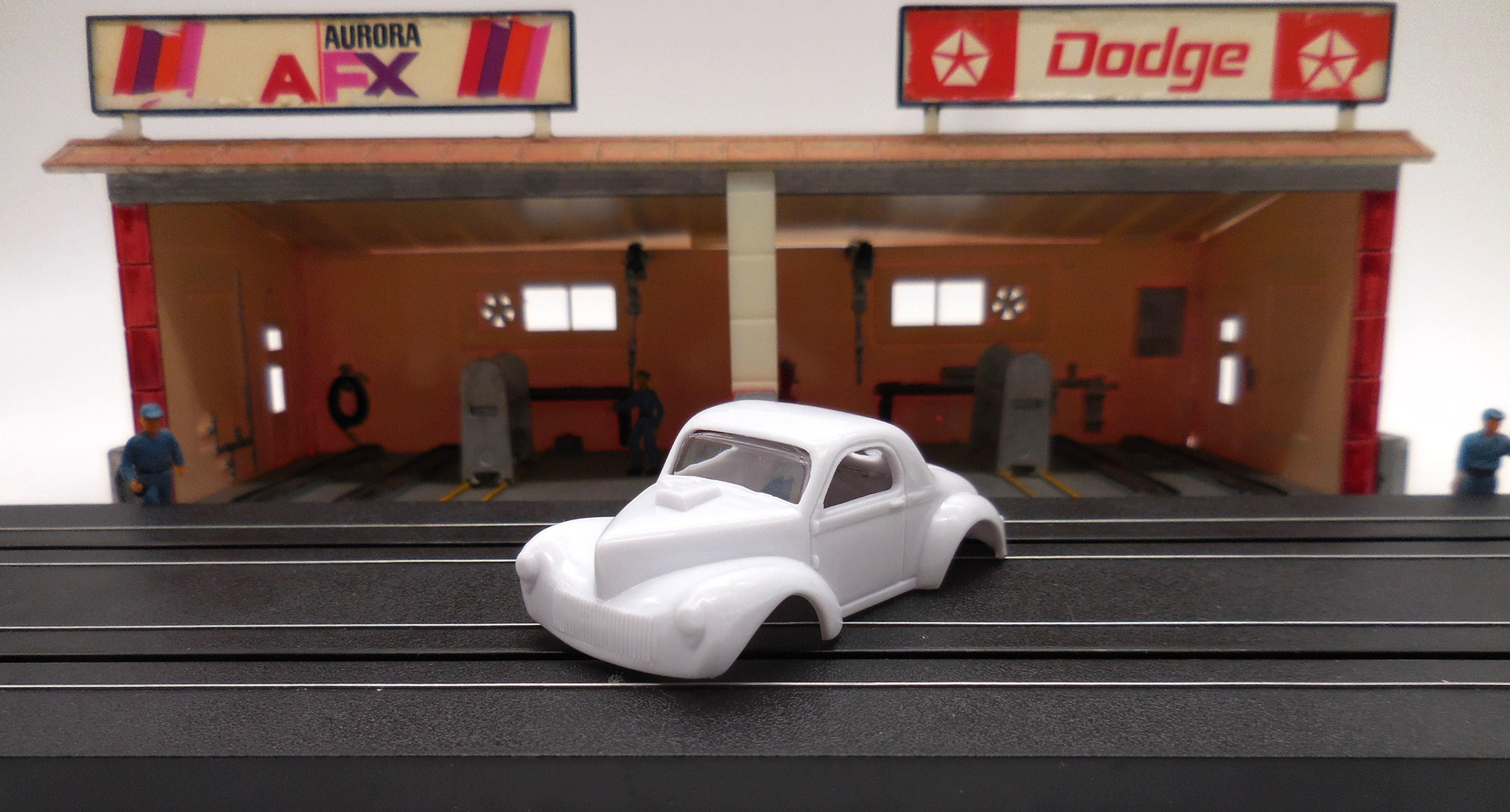 Auto World Paintable '41 Willy Coupe ThunderJet Body SC416P