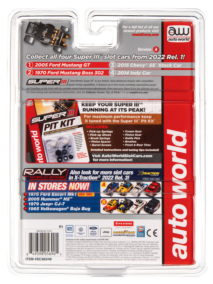 Thumbnail: Auto World Super III 2014 INDY CAR (JL Special Blue #2) SC383