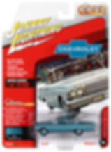 Thumbnail: Johnny Lightning New ''62 Chevy Bel Air Bubbletop 1:64th Diecast Car