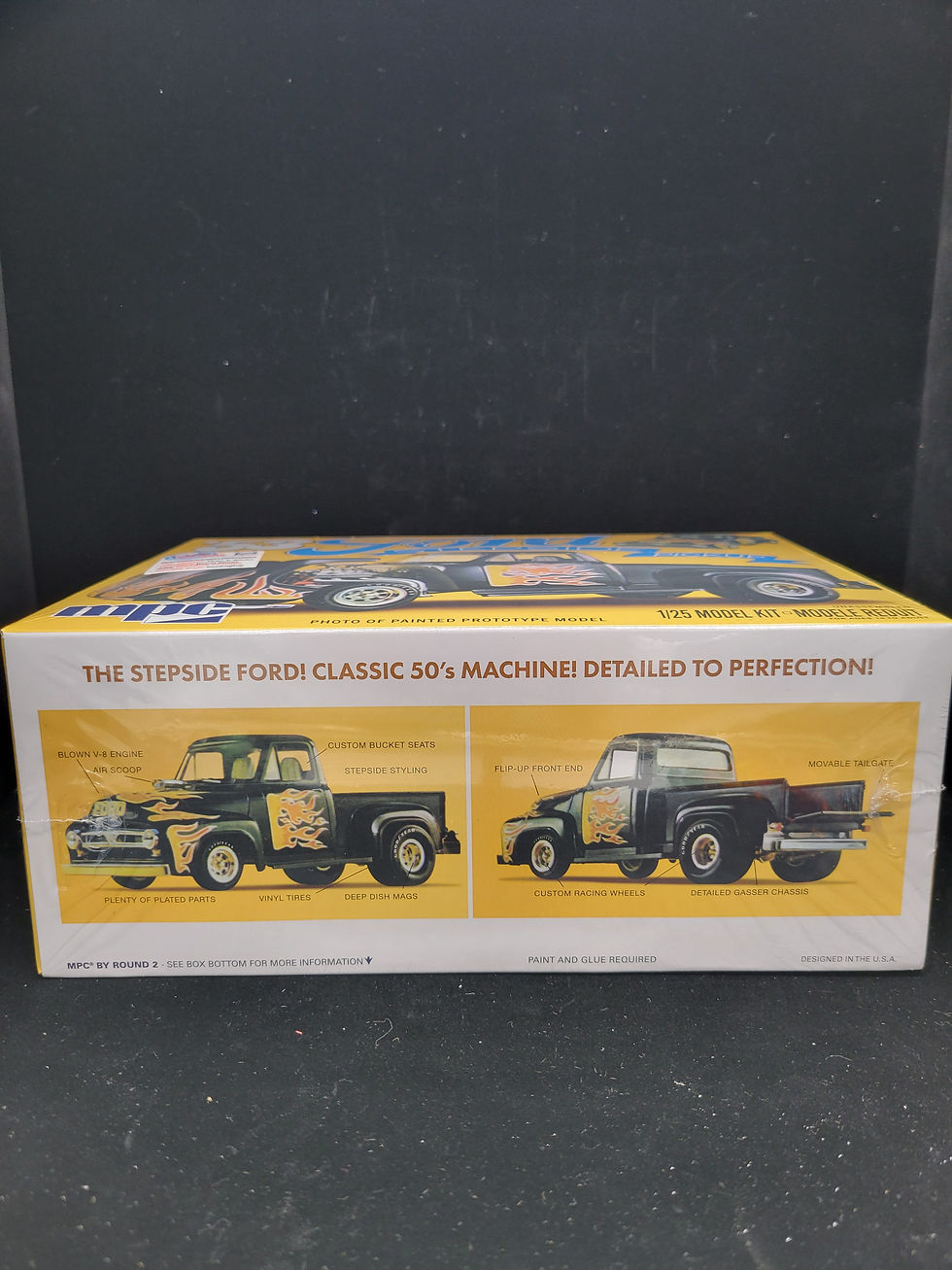 Thumbnail: MPC Model Kit NEW 1953 Ford Stepside Pickup 1:25 Scale Model 1007