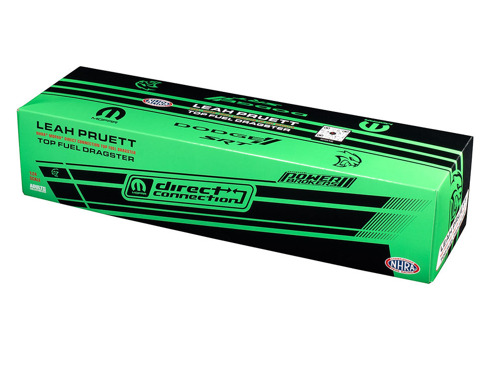 Thumbnail: Auto World NHRA Leah Pruett '23 Top Fuel Dragster 1:24 Scale Diecast AWN016