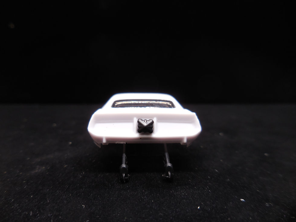 Thumbnail: Auto World '70 Plymouth Cuda Funny Car Unpainted Body 4 Gear SC3UP4G