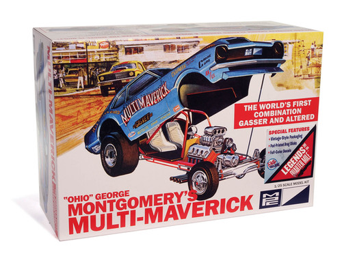 MPC NEW Model Kit George Montgomery's Maverick Funny Car 1
