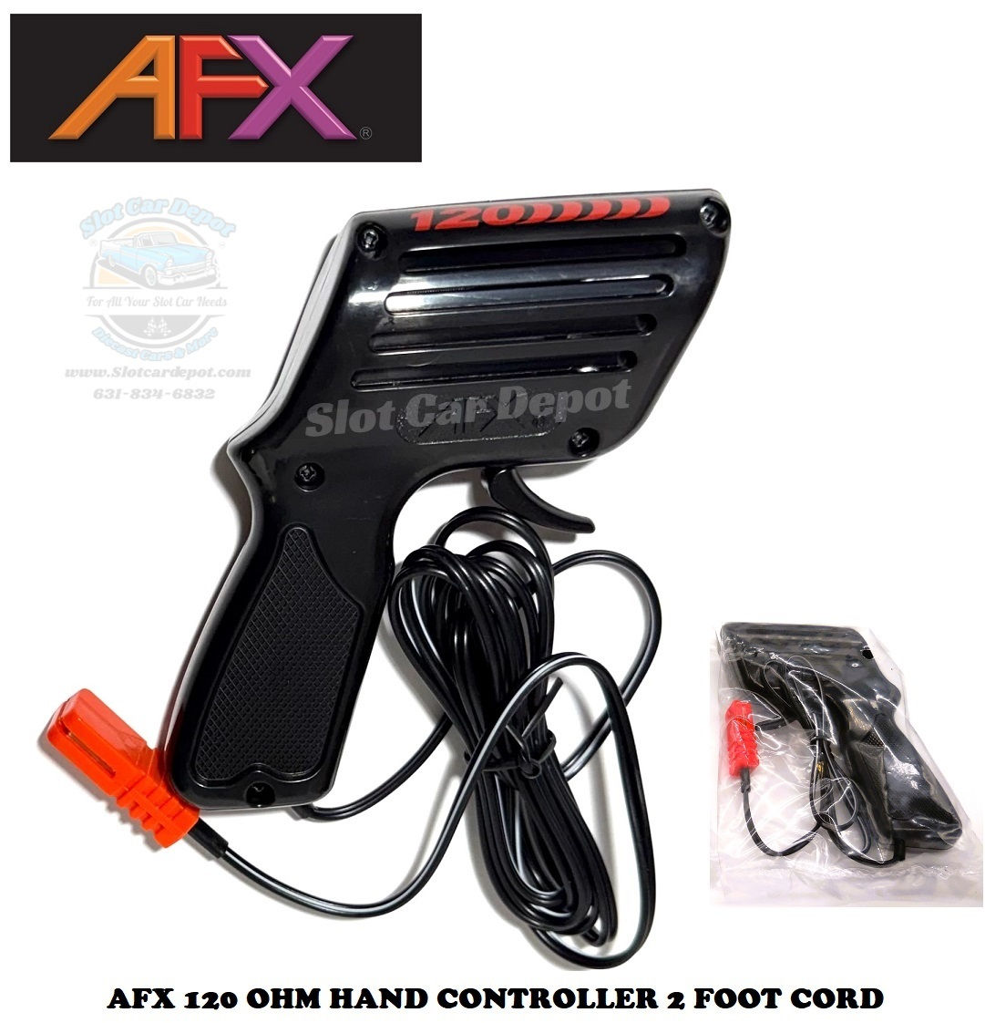 NEW AFX Slot Car 120-Ohm Controller Tomy Auto World HO Track 21036