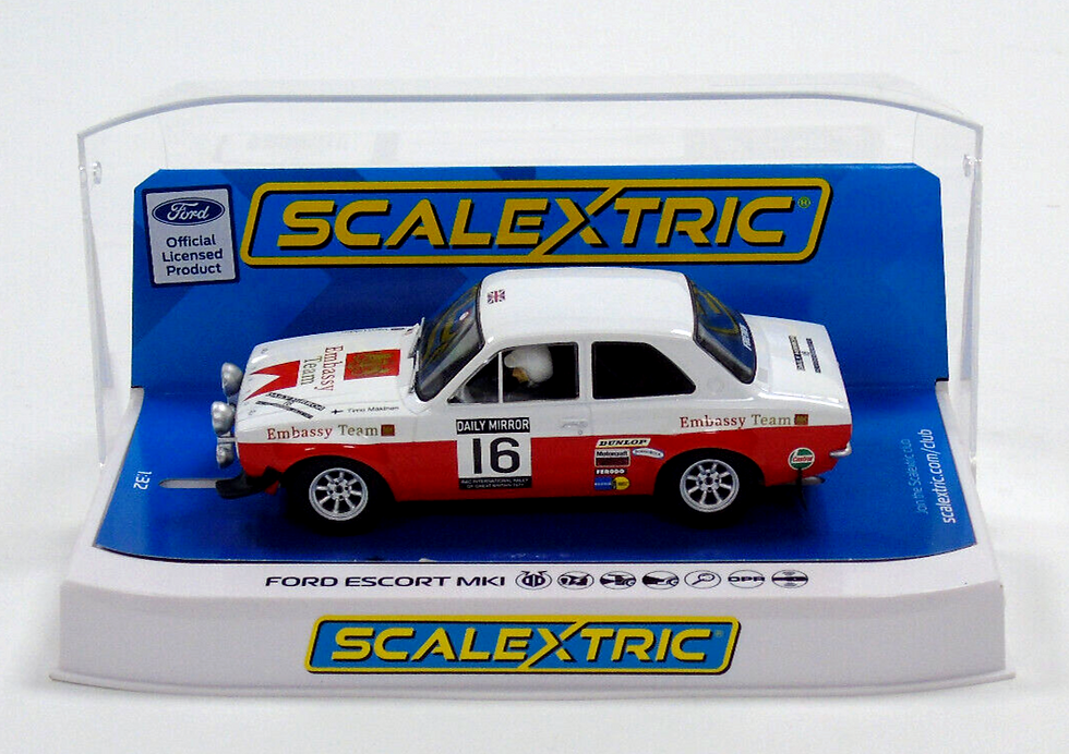 Thumbnail: Scalextric Ford Escort MKl 1:32 Scale Slot Car C4324
