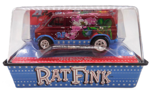 Rat Fink Exclusive '73 Dodge Cherry Bomb Van Ed Roth Auto World 4