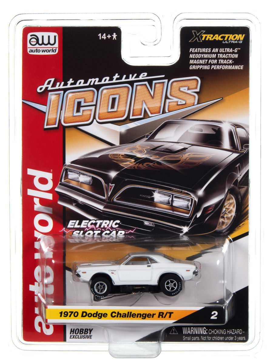 Thumbnail: Auto World '23 Rel. 2 Icons Vanishing Point '70 Dodge Challenger SC402 Fits AW