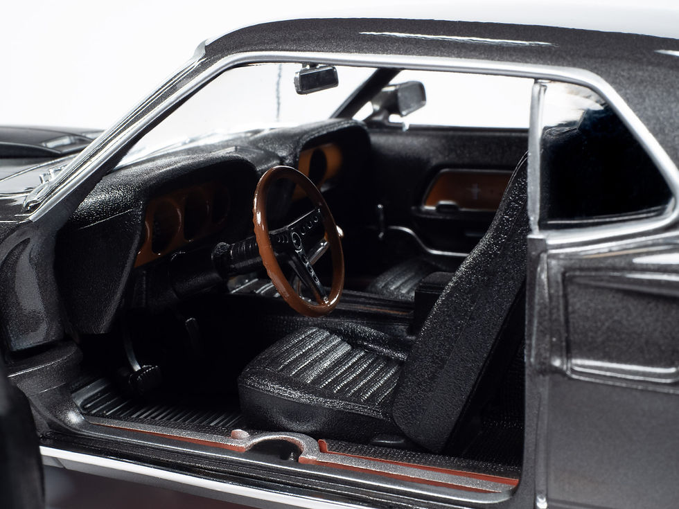 Thumbnail: Auto World '69 Ford Mustang Movie (John Wick) 1:18 Scale Diecast Car AWSS145
