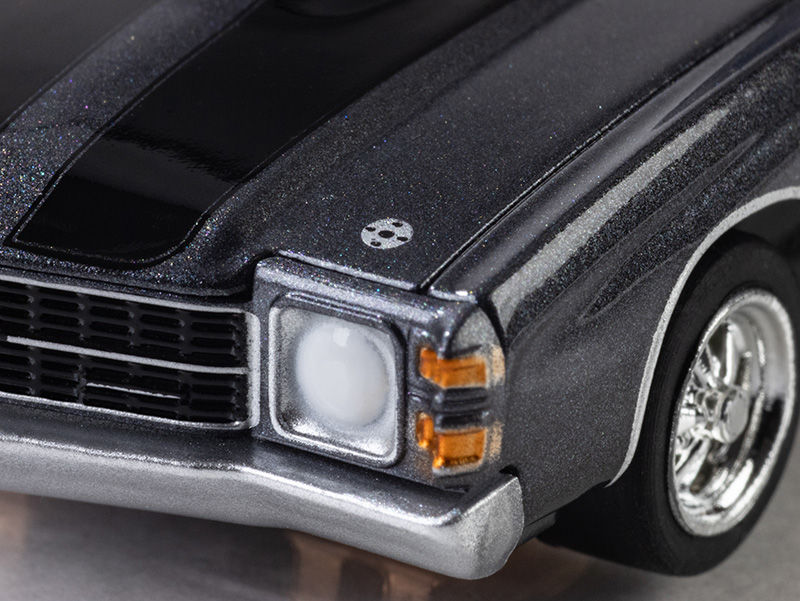 Thumbnail: New AFX '72 Chevy Chevelle SS 454 Silver and Black 22087
