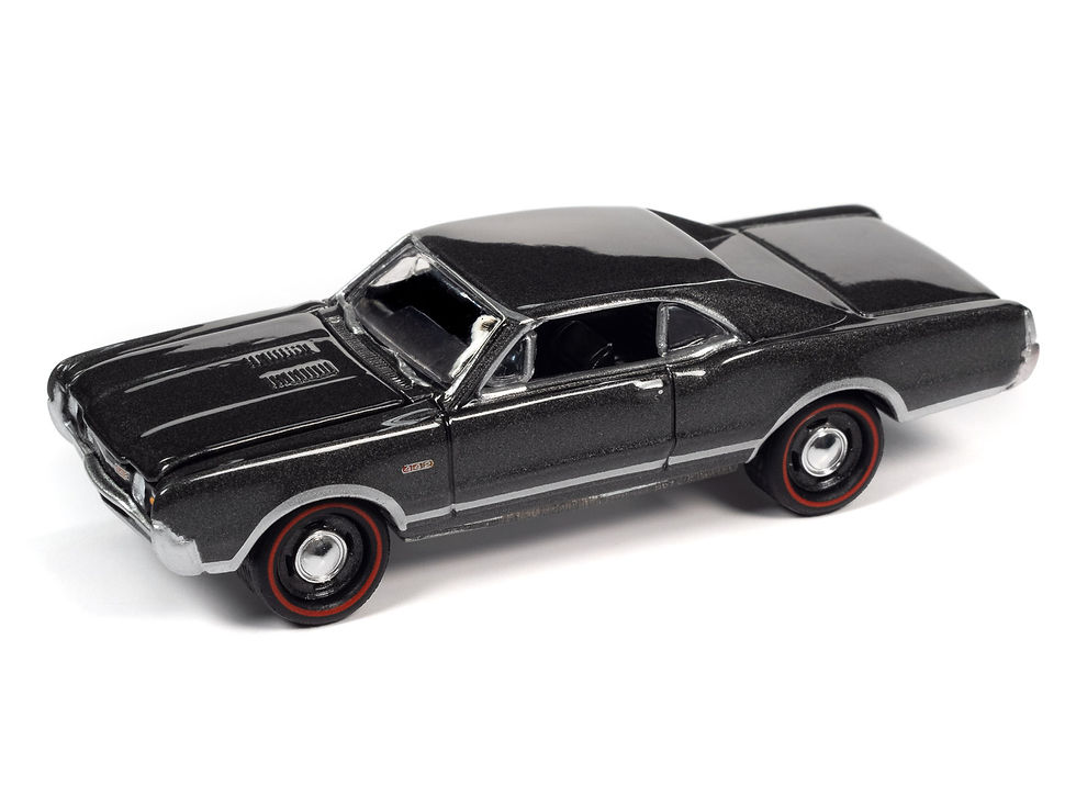 Johnny Lightning 1967 Oldsmobile 442 W-30 1/64 Diecast – Aquamarine Poly – Limited Edition