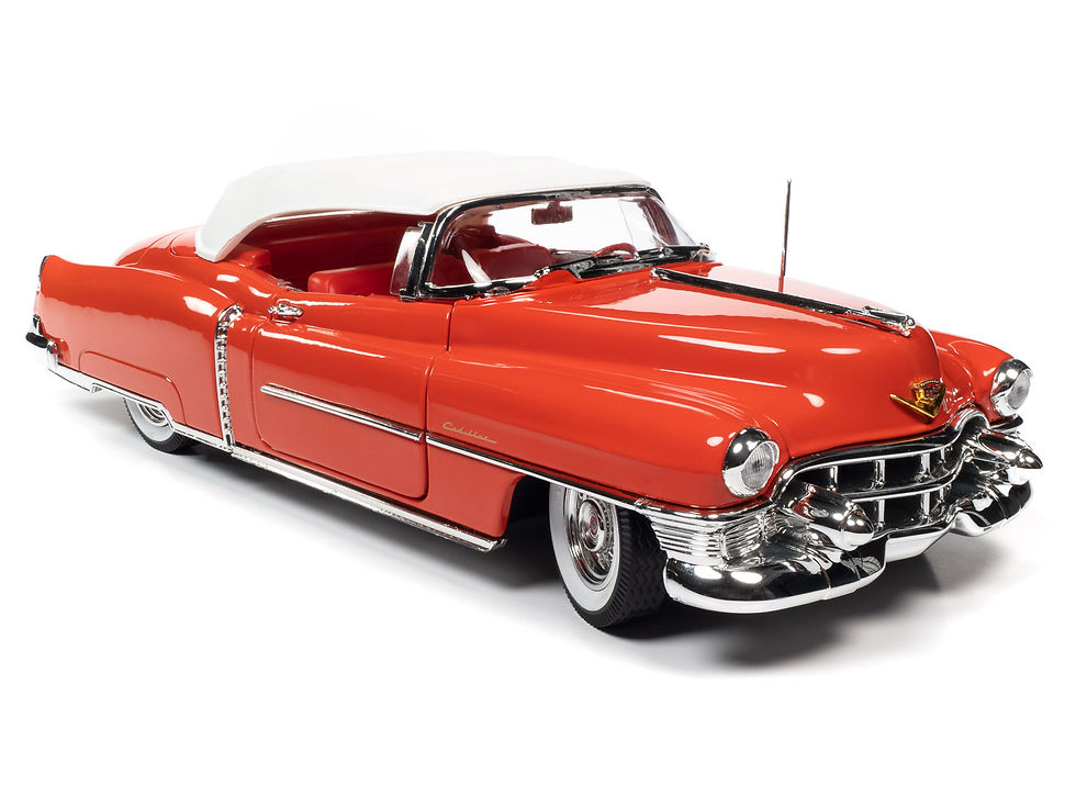 Thumbnail: Auto World Collectible '53 Cadillac Eldorado Soft Top 1:18 Scale Diecast Car