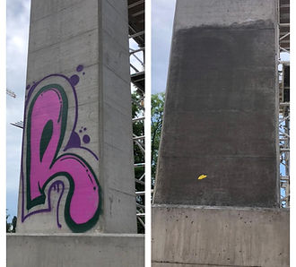 élimination et protection des graffitis