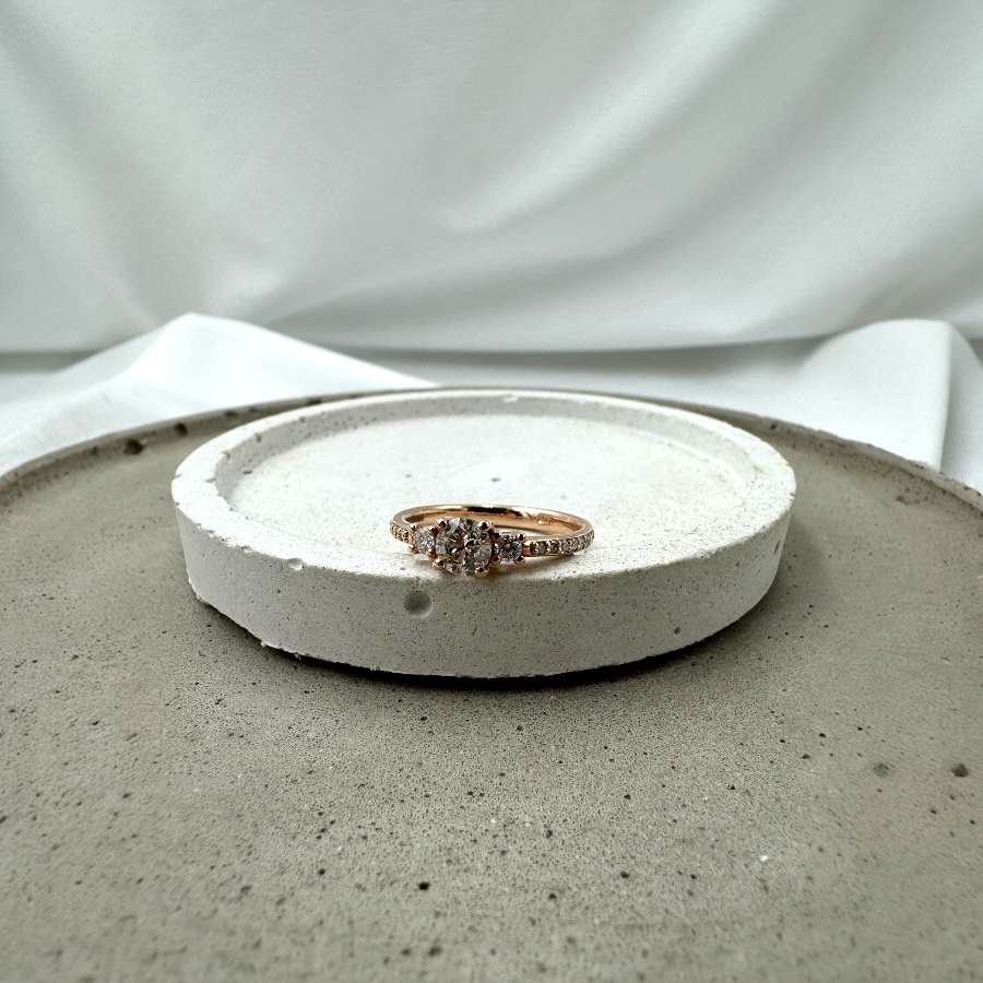 Pierścionek Zaręczynowy z Diamentem 0.50ct